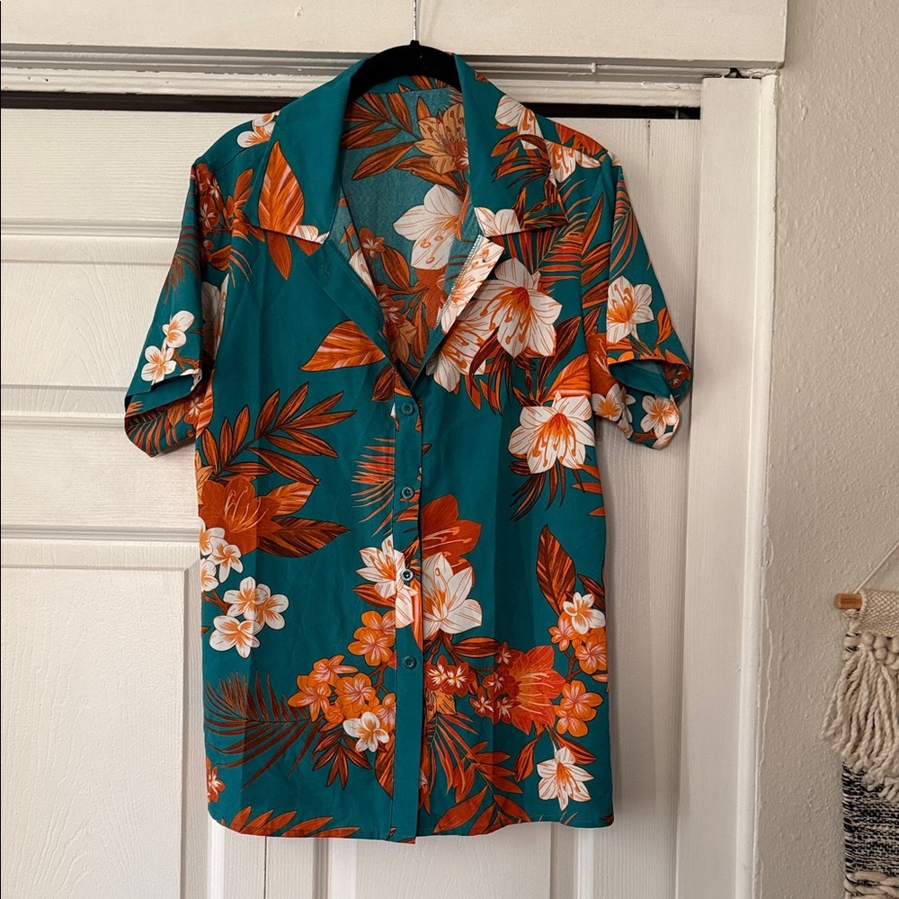 Hawaiian button down